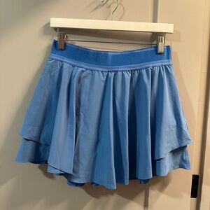 lululemon athletica Light Blue Layered Athletic Skort